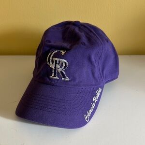 Colorado Rockies Purple Sequin Cap